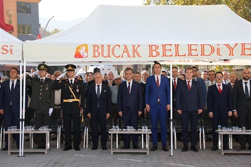 Kaymakam Sn. Bayram GALE, Cumhuriyet Bayramının 100. Yıldönümü kutlama programına katıldı. 
