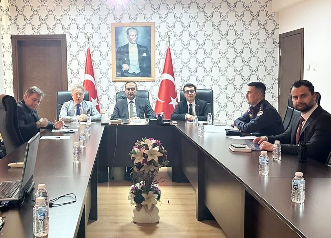 Vali Yardımcısı Sn. İbrahim ÖZKAN başkanlığında,  “Seçim Güvenliği Toplantısı” yapıldı.